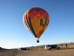 Our hot air balloon adventure